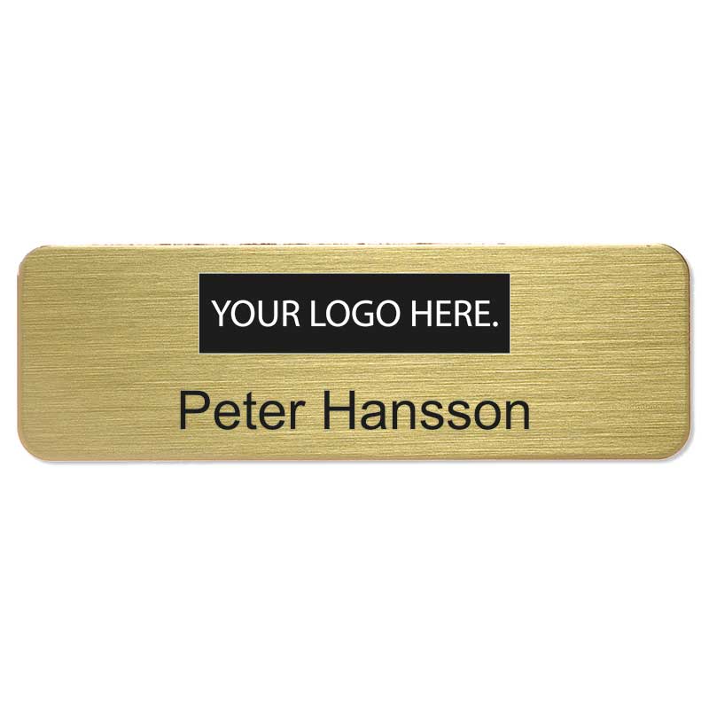 Name badge Classic Rectangular (Flat)