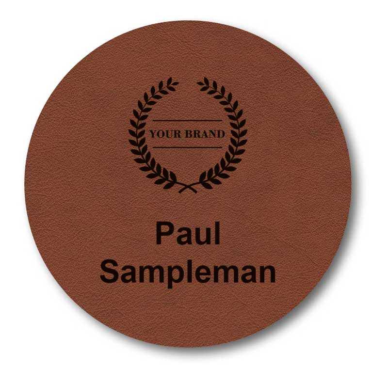 Name badge Genuine Round